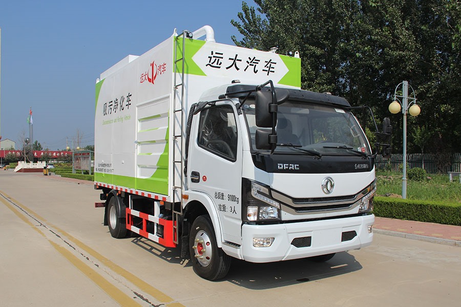 吸污净化车 YYD5090TWJEQ6（右45°）